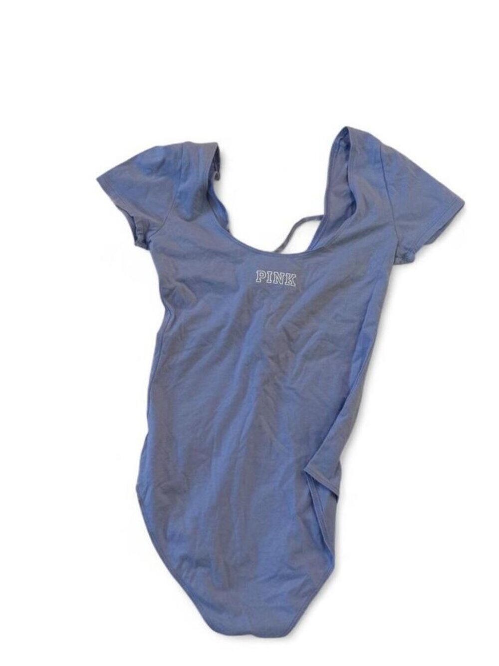 Victoria's Secret PINK Blue Bodysuit S